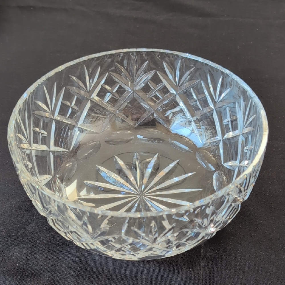 Crystal Clear Glass Bowl